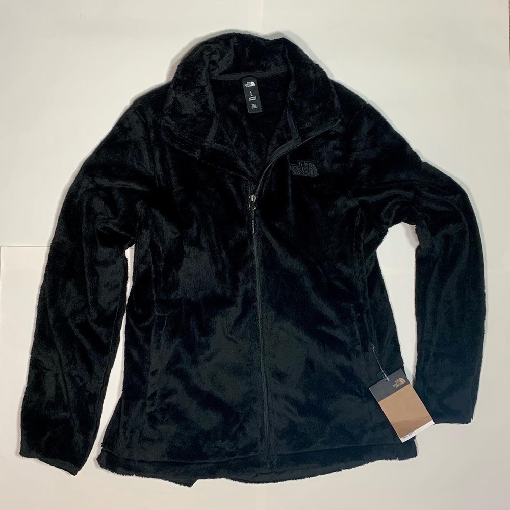 The North Face black osito jacket in size large🍃